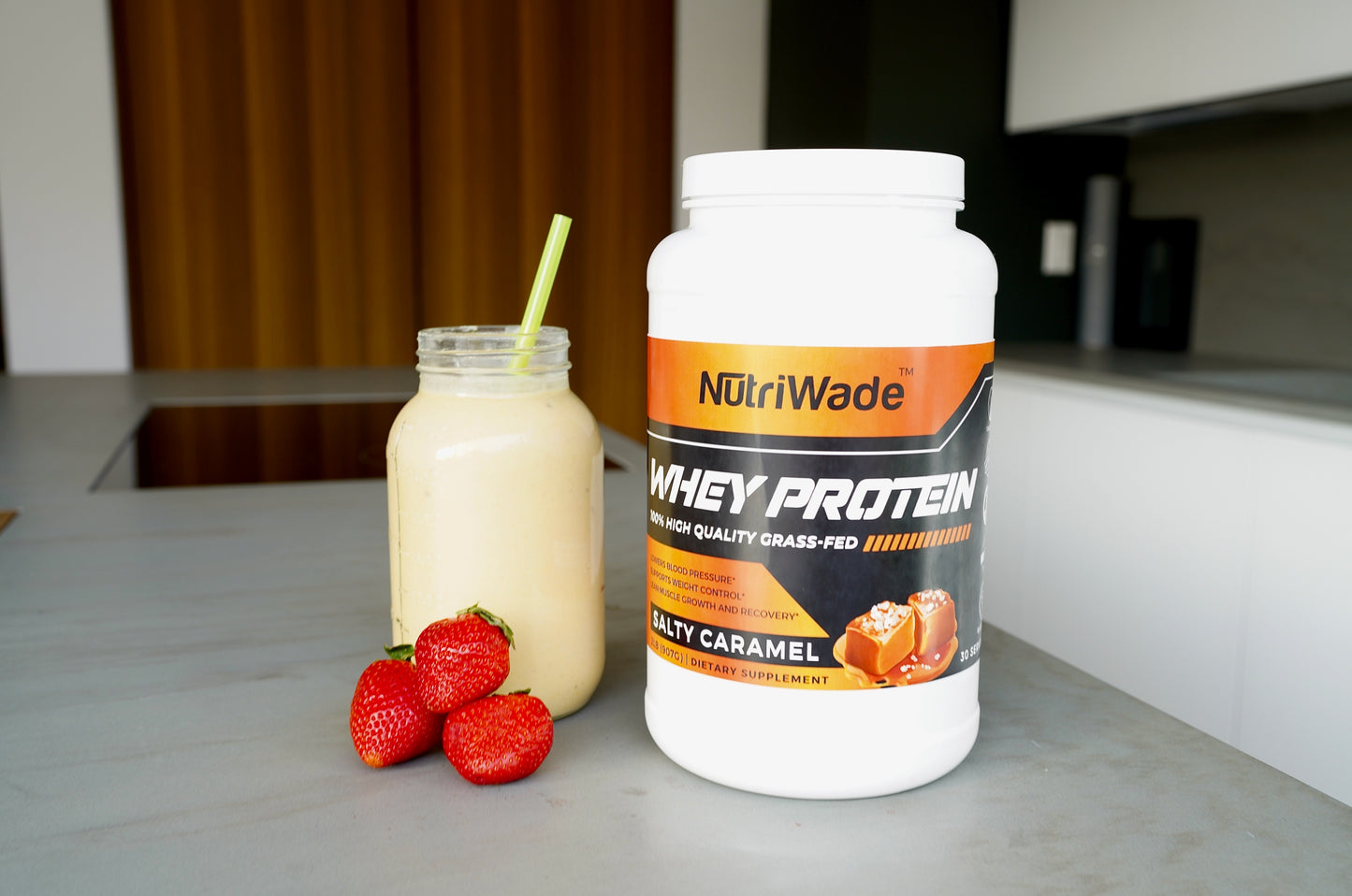 100% High Quality Whey Protein (Salty Caramel)